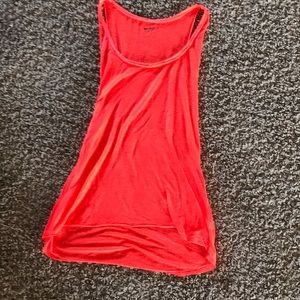 Bright coral workout tank!
